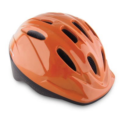boys orange bike helmet