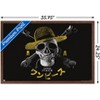 Trends International Netflix One Piece - Skull Logo Framed Wall Poster Prints - 3 of 4