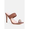 High Perks Woven Strap Toe Ring Sandals Women - 3 of 4