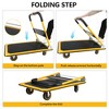 Foldable Platform Push Hand Truck Cart - 3 of 4