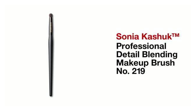Sonia Kashuk&#8482; Professional Detail Blending Makeup Brush No. 219, 2 of 5, play video