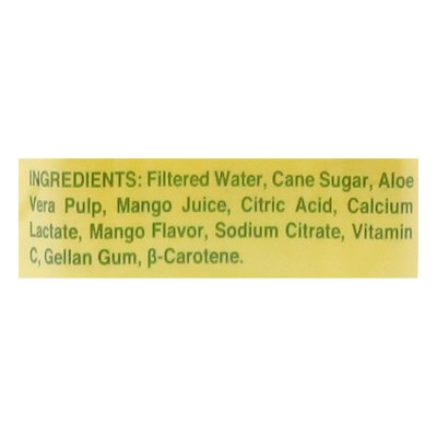 IBERIA aloe Mango Aloe Vera Drink - 16.9 fl oz Bottle