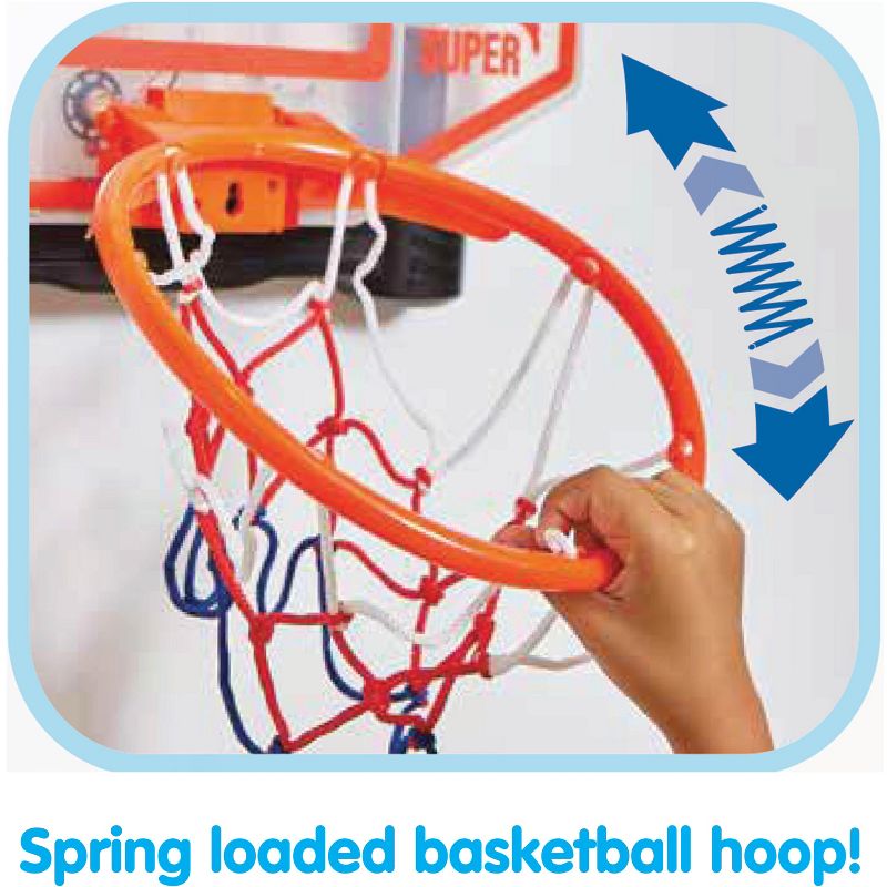 Kidoozie Electronic Basketball Jam, Sport Activity, Light-up Scoreboard and Slam Dunks! For Children 3+, 4 of 11