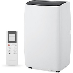 12000BTU Portable Air Conditioner - Cools Rooms Up to 700 Sq.Ft, With Dehumidifier, Fan Modes, Remote Control, 24Hrs Timer, and Moveable Whe - 1 of 4