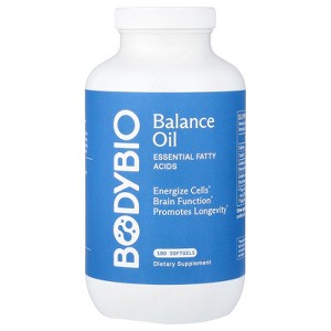 BodyBio Balance Oil, Essential Fatty Acids, 180 Softgels - 1 of 4