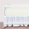 100% Organic Cotton Crib Sheets Pack of 2, Soft & Cool, GOTS Certified by California Design Den - 4 of 4