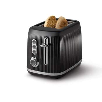 Shop the Luxury ATUPEN 2-Slice Black Toaster - Wide Slots, 7 Browning  Settings