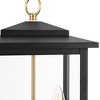 LamQee Large Outdoor Pendant Lights Fixture 3-Lights Modern Outdoor Ceiling Hanging Lights Chandeliers with Glass Shade - 4 of 4