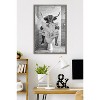 Trends International Reinders: Toilet Humor - Highlander Toilet Framed Wall Poster Prints Barnwood Framed Version 22.375" x 34" - 2 of 4