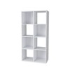 Homez 46.46 in. Tall Wood 4-Shelf Etagere Bookcase - 4 of 4
