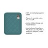 All Weather Boot Tray - Small Water-Resistant Plastic Utility Shoe Mat for Indoor and Outdoor Use in All Seasons by Stalwart (Teal) - 3 of 4