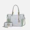 MKF Collection Merlina Circular Print Women’s Tote Bag with matching Wallet by Mia K - 2 of 4