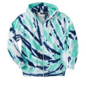 KingSize Men's Big & Tall Fleece Zip-Front Hoodie - 1 of 4