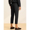 Lars Amadeus Men's Slim Fit Pleated Front Ankle Length Tapered Dress Pants - 3 of 4