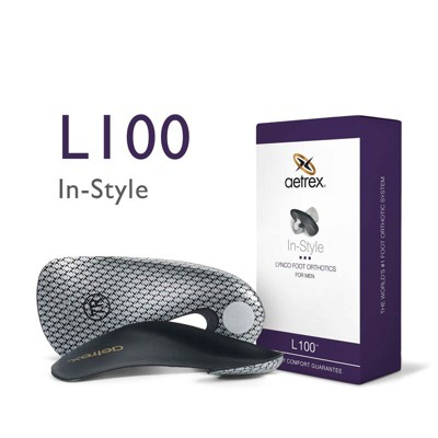 Aetrex Men's In-Style Orthotics - Insole for Dress Shoes