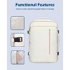 Hynes Eagle 38L Carry on Backpack + Fanny Pack-Beige - 2 of 4