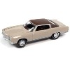 1971 Dodge Charger Super Bee White and 1971 Chevrolet Monte Carlo SS Brown 1/64 Diecast Model Cars by Johnny Lightning - 4 of 4