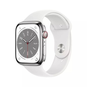 Refurbished Apple Watch Series 8 Sport Band - (2022, 8th Generation) - Target Certified Refurbished - 1 of 4