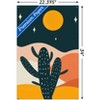 Trends International Cozy Joy - Desert Cactus At Night Unframed Wall Poster Prints - 3 of 4