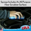 Lola Products Natural Cellulose Scrub Sponges, All Purpose Scrubber Sponge, Made of Cellulose, Sustainable, Dishwasher Safe, Non-Stick, 24 Pack - 3 of 4
