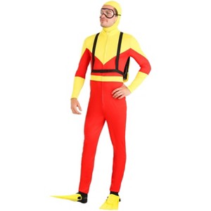 HalloweenCostumes.com Adult Sunny Scuba Diver Costume - 1 of 2