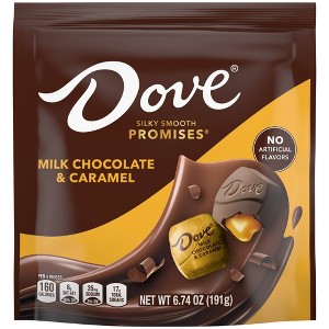 Dove Promises Milk Chocolate & Caramel Candy  - 6.74oz - 1 of 4