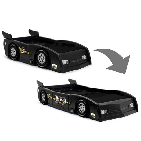 Race Car Bed Black Delta Children, Cars Convertible Toddler To Twin Bed