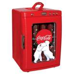 Coca-Cola Polar Bear 28 Can Cooler/Warmer 12V DC 110V AC Mini Fridge - Red
