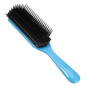 Unique Bargains 9 Row Styling Soft Detangling Hair Brush 1 Pc - 1 of 4