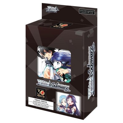 WEISS SCHWARZ Dengeki Bunko Black Side Trial Deck for Weiss Schwarz