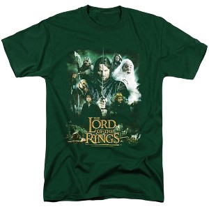 Lord Of The Rings Hero Group Adult T-Shirt - 1 of 4