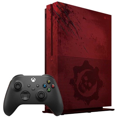 Microsoft Xbox One S 2TB Gaming Console Gears of War Edition with Wireless Controller Manufacturer Refurbished