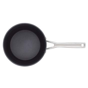 KitchenAid 3qt Nonstick Hard Anodized Induction Saucepan with Lid Matte Black