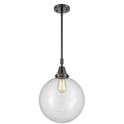 Beacon - 1 Light Stem Hung Mini Pendant In Industrial Style-16.13 Inches Tall and 12 Inches Wide