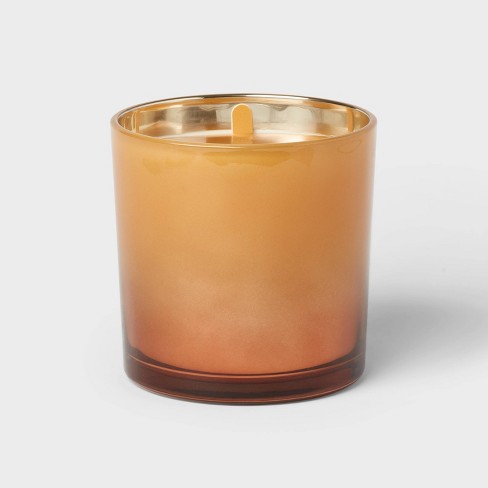 2-Wick Ombre Glass Jar Candle Harvest Apple and Leaves 14.5oz - Threshold™ - image 1 of 4