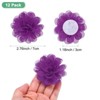 Unique Bargains Mesh Fabric Full Chiffon Flowers for DIY 12 Pcs - 3 of 4