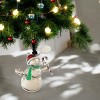 Slickblue Adorable 3D Snowman Ornament with Tag - Christmas Keepsake for Festive Home Display - 2 of 4