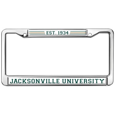 Jacksonville University Full Size Standard License Plate Metal Frame
