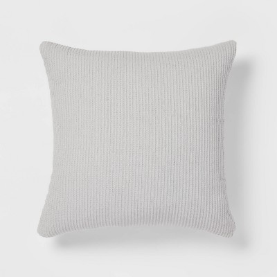 Euro Texture Decorative Throw Pillow Off-White - Threshold™