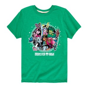 Boys' - Monster High - Toddler And Youth Short Sleeve Graphic T-Shirt Short Sleeve Graphic T-Shirt - 1 of 4