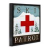 Stupell Industries Ski Patrol Rustic Cabin Sign, 18" x 18" - 3 of 4