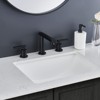 PAGED 8 Inch Widespread Bathroom Faucet, Sink Faucet with Metal Pop Up Drain and Water Supply Lines, 3 Hole Faucet for Bathroom - 4 of 4