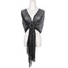 INSPIRE CHIC Women's Fashion 100% Polyester Pashmina Shawls 1 Pc - 3 of 4