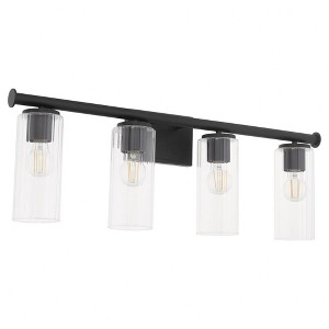 Quorum Lighting Mercier 4 - Light Vanity in  Matte Black - 1 of 1