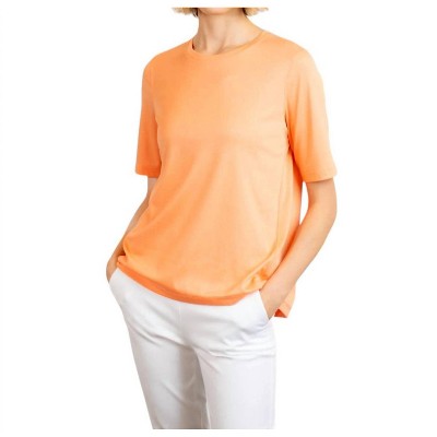 Women's Mercerized cotton tee - BYLYSE