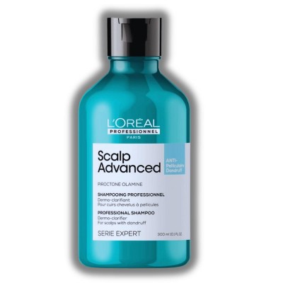 L'oreal Scalp Advanced Anti Dandruff Shampoo | Loreal Lightweight Scalp Cream | Removes Dry and Oily Dandruff (10 oz) Dermo Clarifier