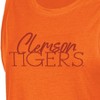 NCAA Clemson Tigers Women's Tonal Tank Top - 3 of 3