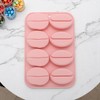 Unique Bargains Candy Moulds 8-Cavity Coffee Bean Candy Mould Hand Wash 6.89"x4.57"x0.83" 1 Pc - 2 of 4