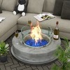 WestinTrends Sansom Square Tempered Glass Fire Flame Guard Clear 23"x6" - 2 of 4