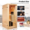 Vynxaria Single person far-infrared sauna room - 2 of 4
